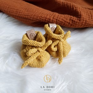 Buciki PETITE Musztarda