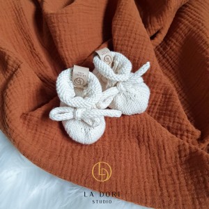 Buciki PETITE Złamana biel