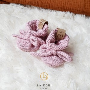 Buciki PETITE Jasny róż