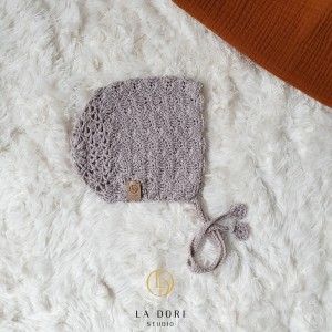 OH GIRL BONNET Jasny beż