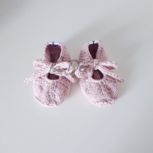 MINI BOOTIES Różowy