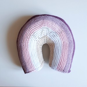 Rainbow cushion PINK