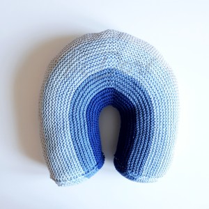 Rainbow cushion BLUE