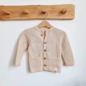 CASUAL CARDIGAN Jasny beż